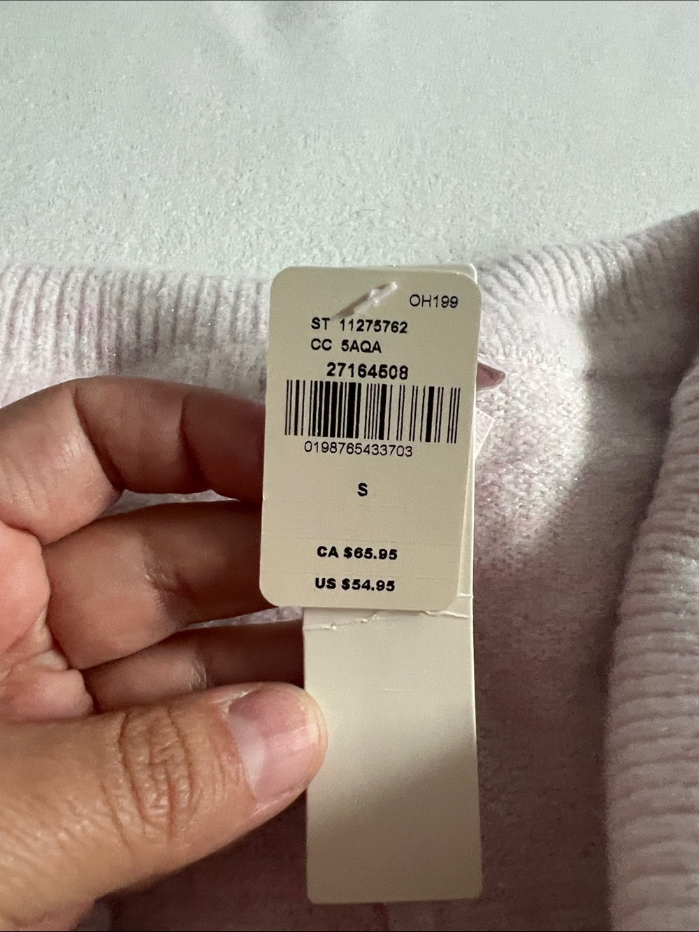 PINK Victoria's Secret Light Pink Knit Skirt - Picture 5 of 5